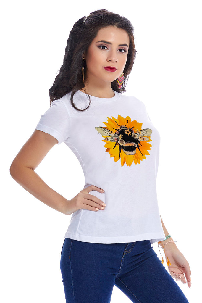 Playera  GIRA ABEJA (8512137527519)