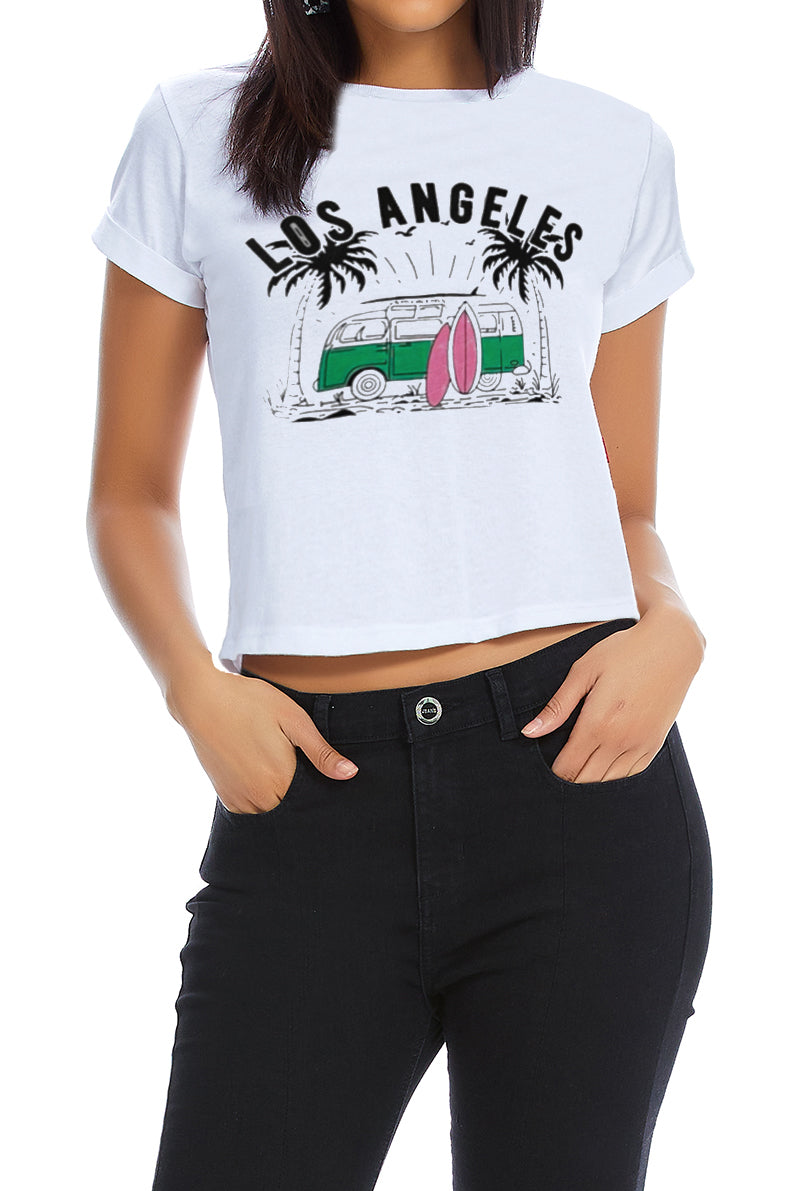 Playera  LOS ANGELES (8512120848607)