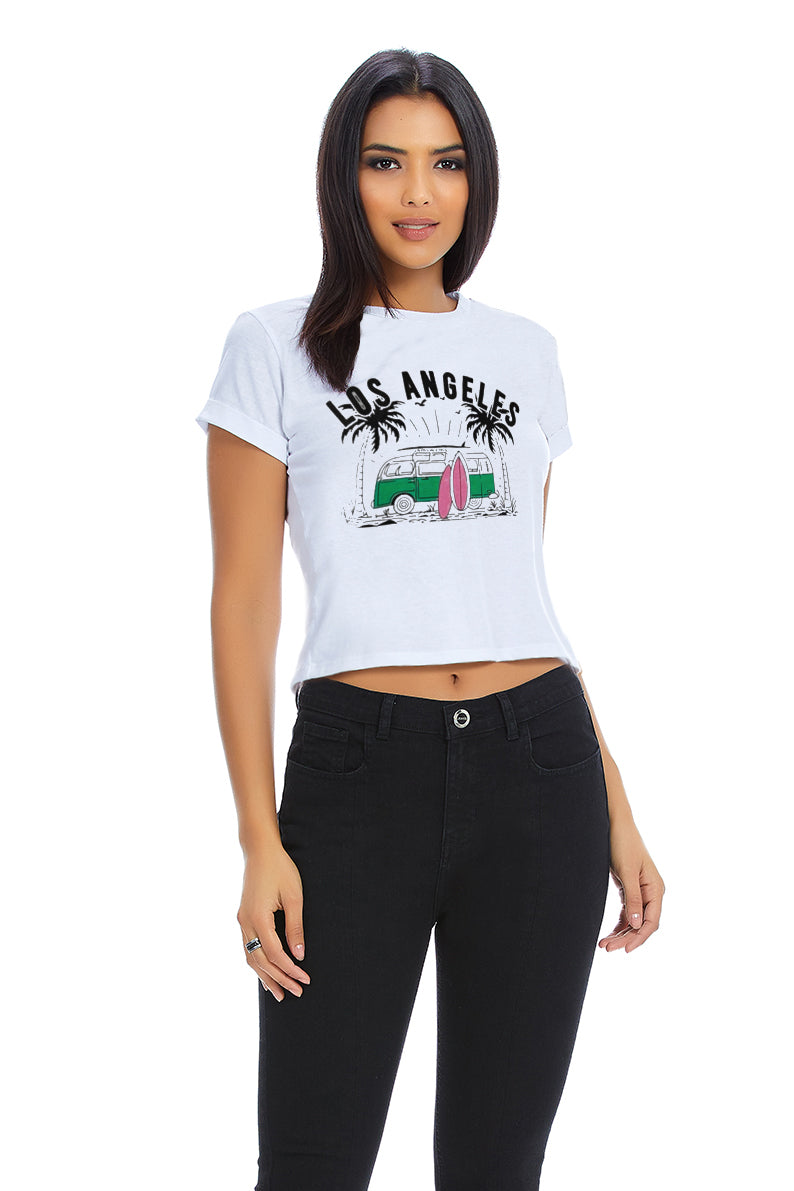 Playera  LOS ANGELES (8512120848607)