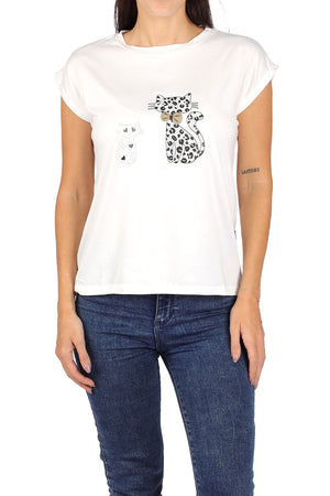 Playera LOVLY CAT (8734669734111)