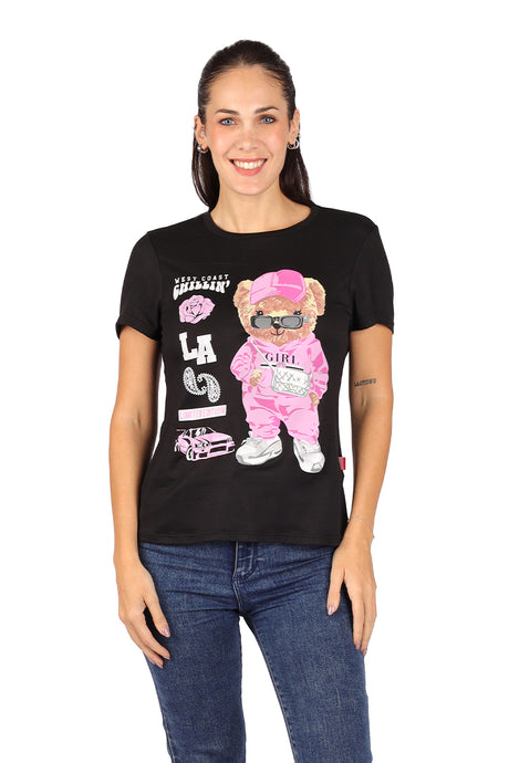 Playera Dama OSO PINK (8726055125215)