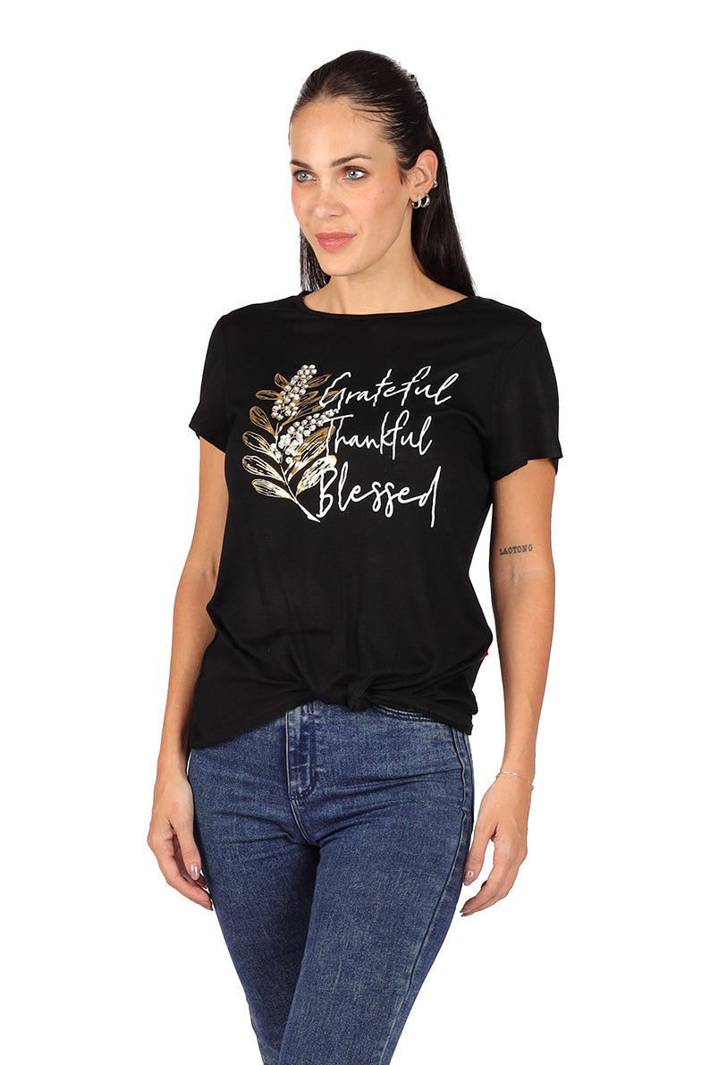 Playera Dama MC / Grateful (8814029078751)