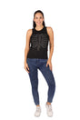 Playera Dama SM / Esqueleto Brillos (8811125375199)