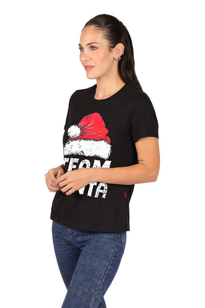 Playera Dama MC / TEAM SANTA (8843250041055)