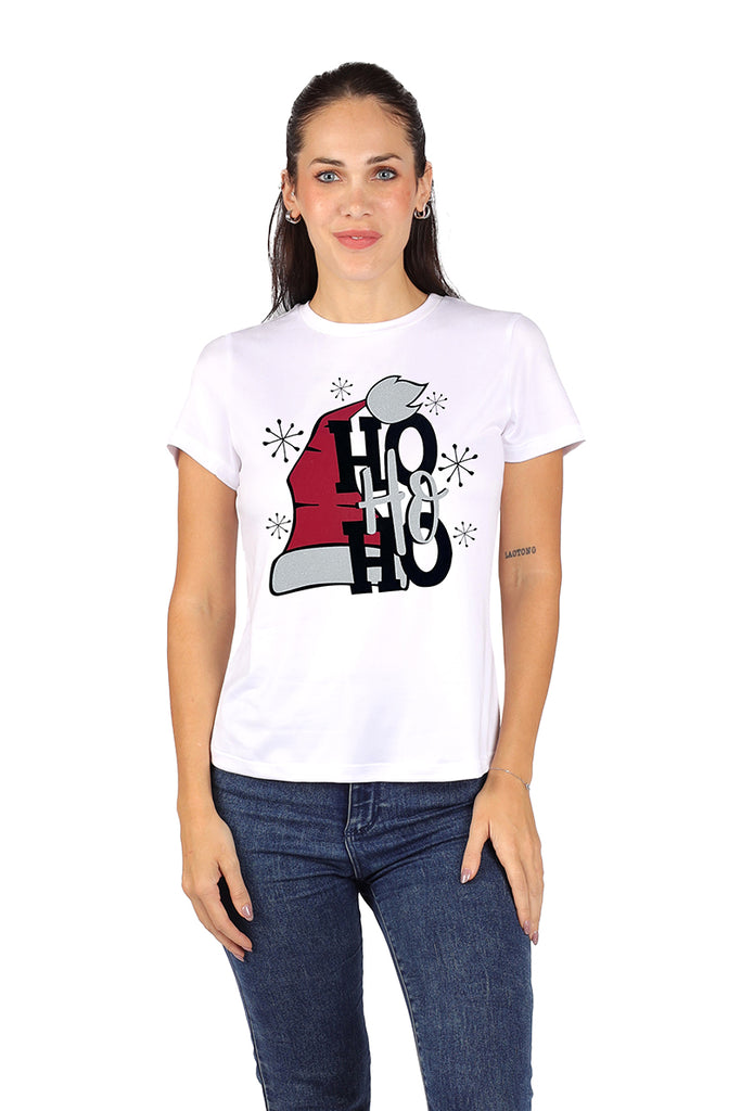 Playera Dama MC / HOHOHO (8842526064863)