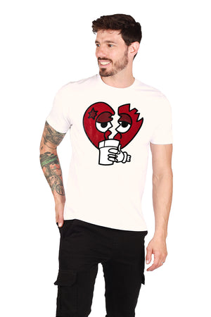 Playera Caballero MC  / BROKEN HEART (8950601580767)