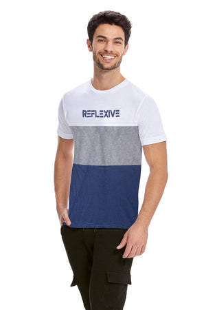 Playera Caballero MC / REFLEXIVE BLANCO/JASPE (8969311879391)