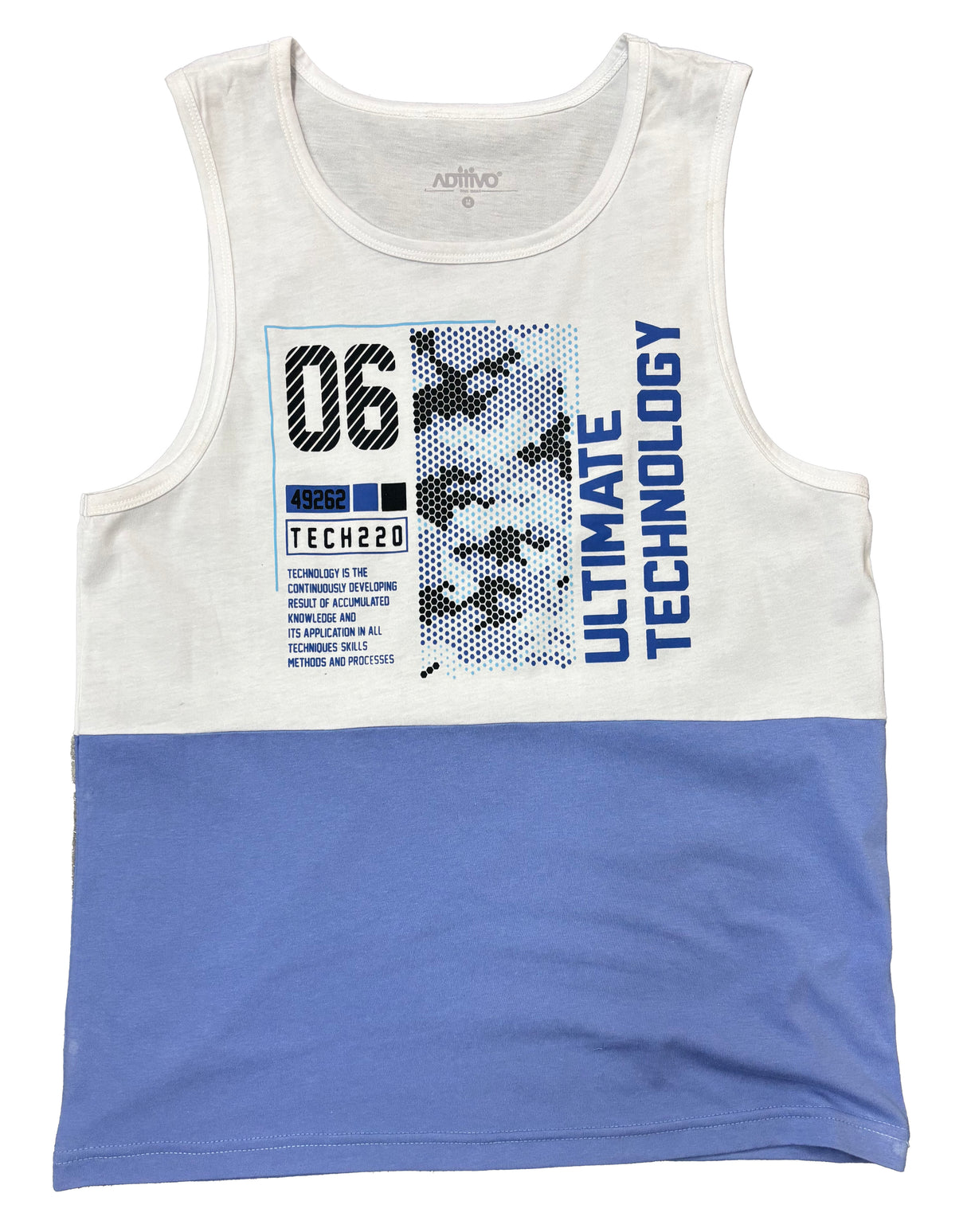 Tank Top Caballero / ULTIMATE 06 BLANCO/AZUL (9063788282079)