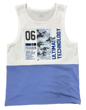 Tank Top Caballero / ULTIMATE 06 BLANCO/AZUL (9063788282079)