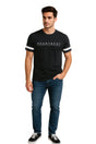 Playera Caballero MC / HEARTBEAT NEGRO/BLANCO (9053595926751)