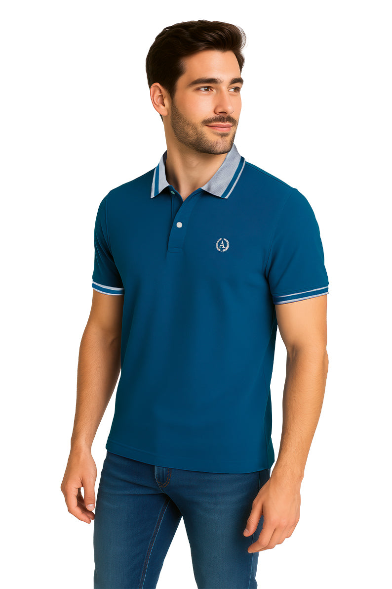 Playera Polo MC / PETROLEO AS  PETROLEO (9059796353247)