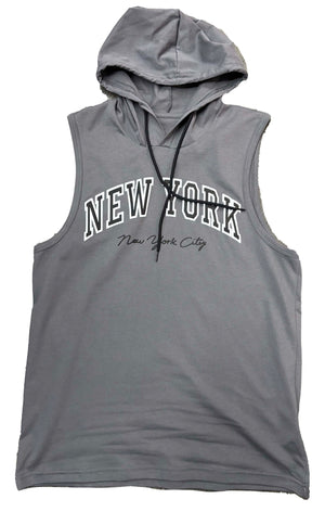Tank Top Caballero / NEW YORK  RATA/GRIS (9042736644319)