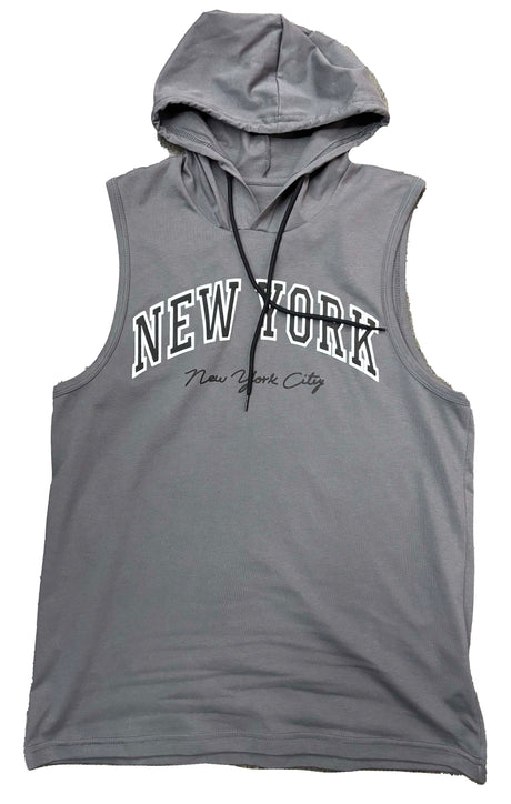 Tank Top Caballero / NEW YORK  RATA/GRIS (9042736644319)