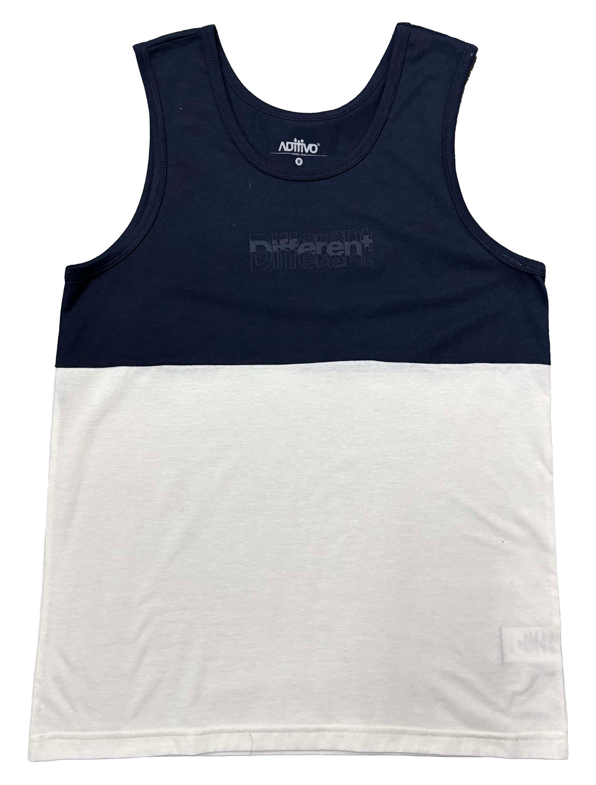 Tank Top Caballero / DIFFERENT MARINO/HUESO (9067644354783)
