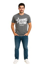 Playera Caballero MC / STRUGGLE RATA/GRIS (9079106928863)