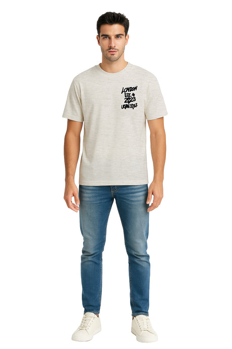 Playera Caballero MC / LONDON  HUESO (9109301887199)