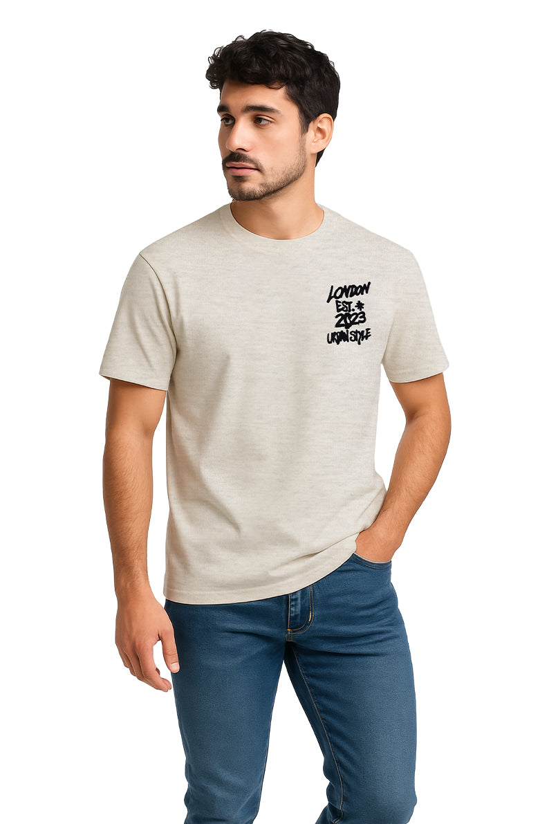 Playera Caballero MC / LONDON  HUESO (9109301887199)