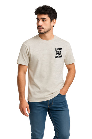 Playera Caballero MC / LONDON  HUESO (9109301887199)