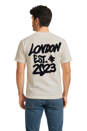 Playera Caballero MC / LONDON  HUESO (9109301887199)