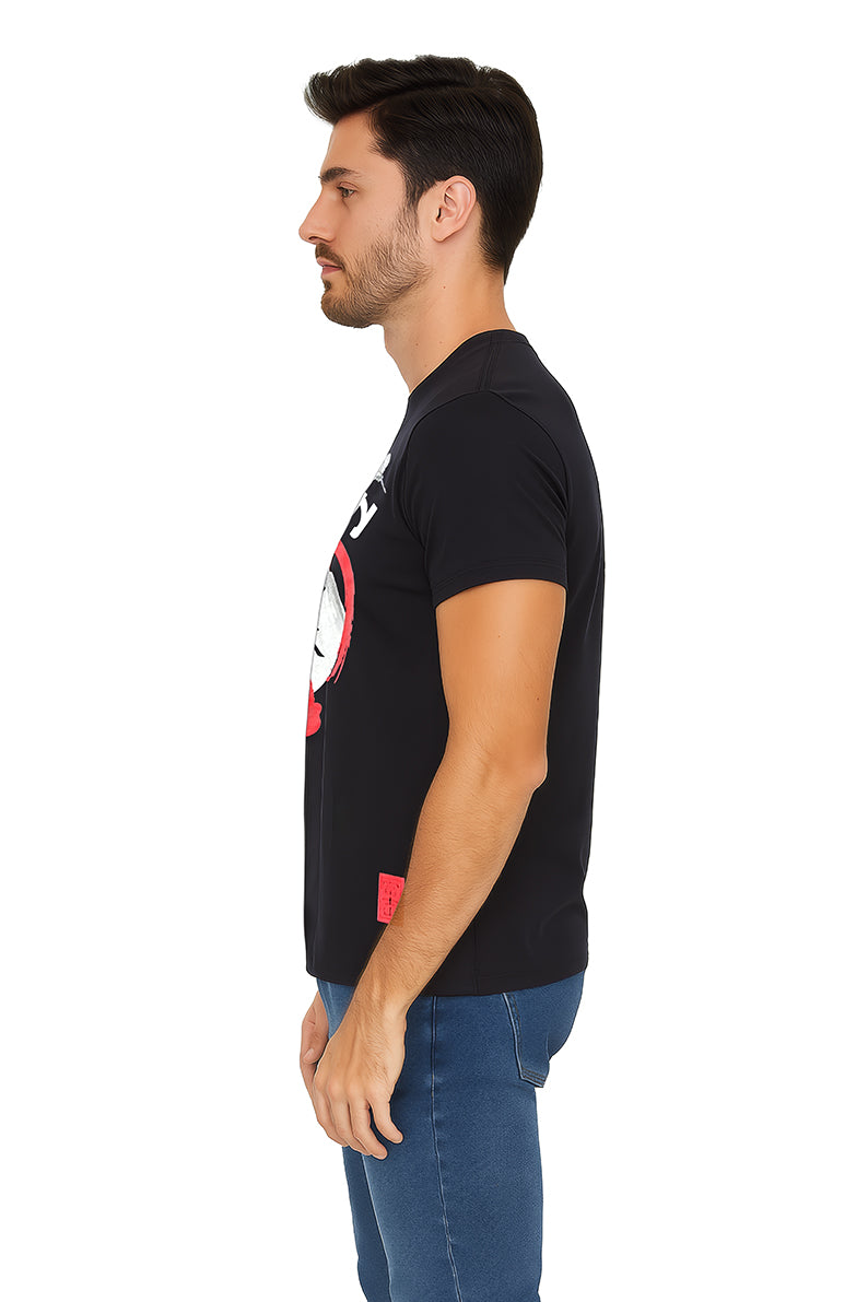 Playera Caballero MC / RED JAPON  NEGRO (9109302771935)
