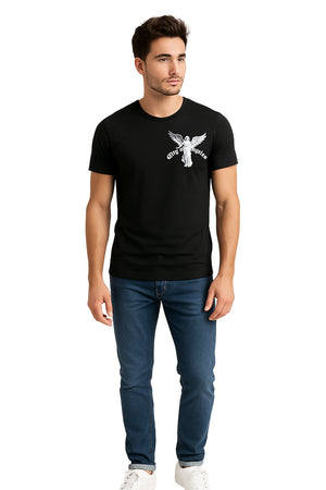 Playera Caballero MC / CITY NEGRO