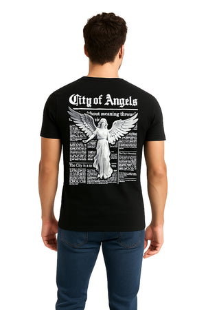 Playera Caballero MC / CITY NEGRO