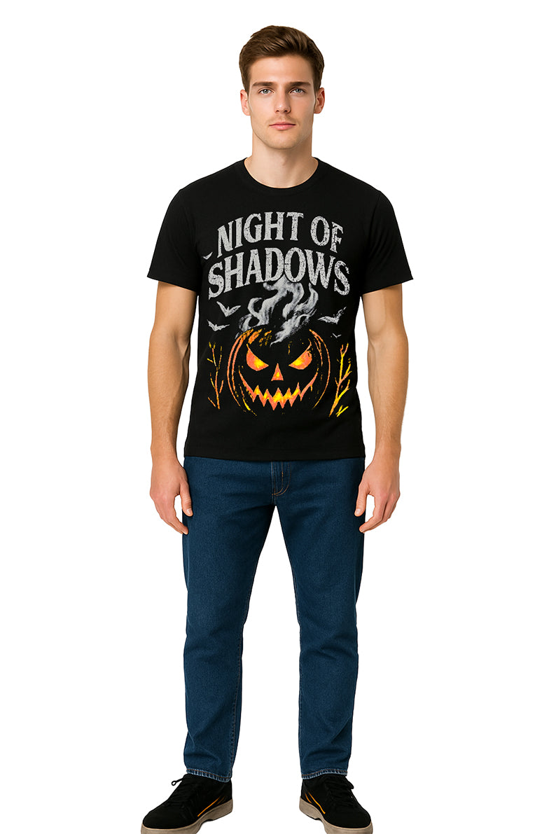 Playera Caballero MC / SHADOWS NEGRO