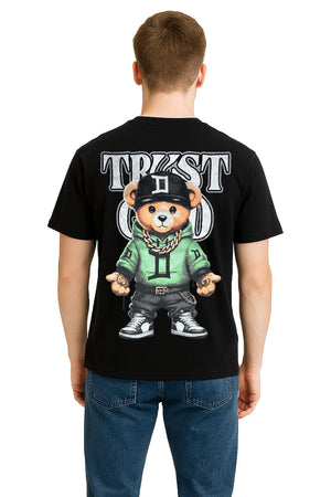 Playera Caballero MC / TRUST GOOD  NEGRO