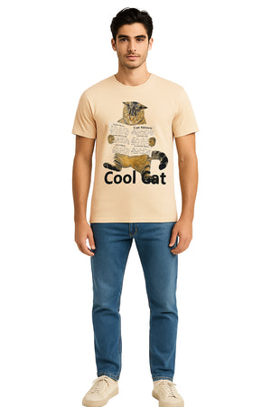 Playera Caballero MC / COOL CAT  BLANCO