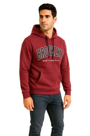 Sudadera Caballero ML / BROOKLN VINO