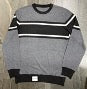 SWETER CUELLO RED FRANJA NEGRA GRIS/NEGRO (9063667237087)