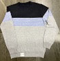 SWETER CUELLO RED RAYAS AZULES MARINO/GRIS (9063681523935)