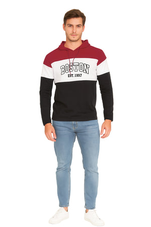 Playera Caballero ML / BOSTON  ROJ (9095160004831)