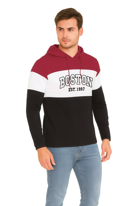 Playera Caballero ML / BOSTON  ROJ (9095160004831)