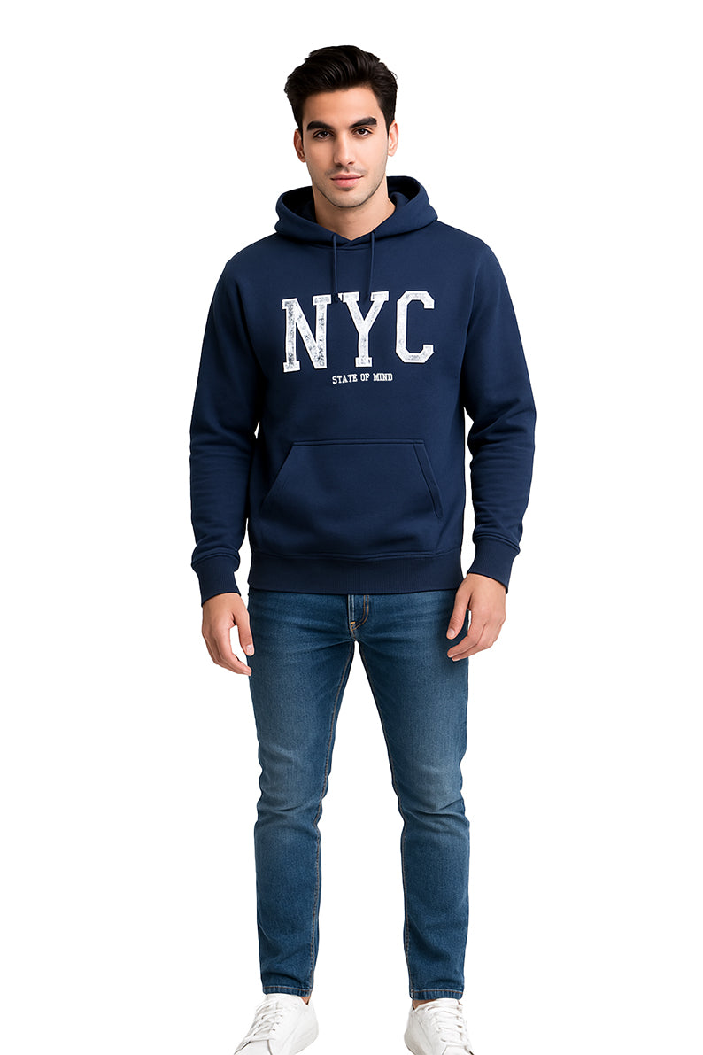 Playera Caballero ML / STATE OF MIND  MARINO (9096486977759)