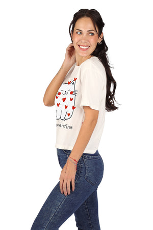 Playera Dama MC / MEOWENTINE (8890459324639)