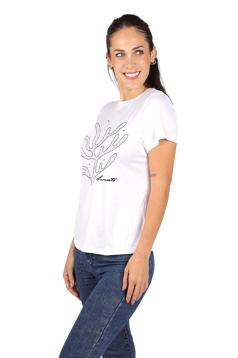 Playera Dama MC / SUNSET (8950610329823)