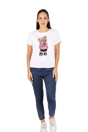 Playera Dama MC / OSO MARTINI BLANCO (9028743168223)