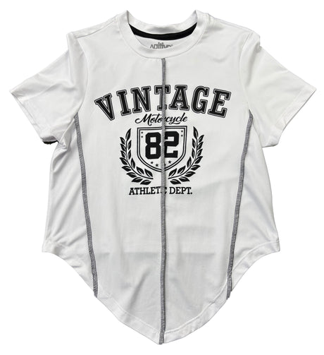 Playera Dama MC / VINTAGE BLANCO (8969504227551)