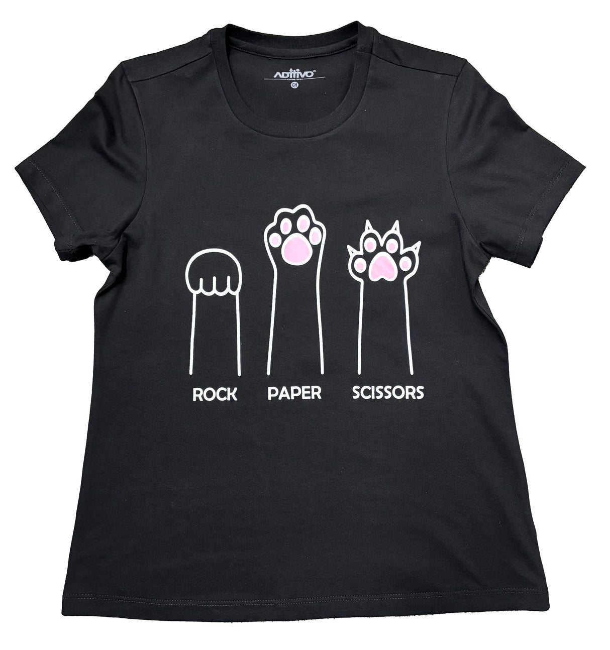 Playera Dama MC / GARRITAS NEGRO (9028328554719)