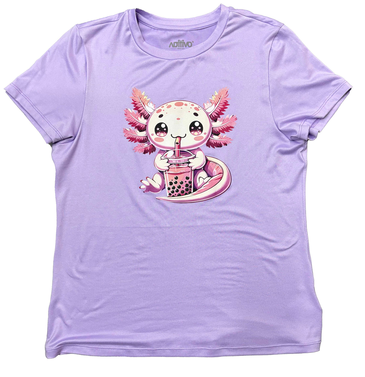 Playera Dama MC / AJOLOTE LILA (9028328227039)