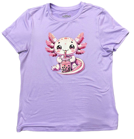Playera Dama MC / AJOLOTE LILA (9028328227039)