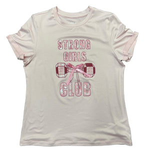 Playera Dama MC / STRONG GIRL ROS (9028335960287)