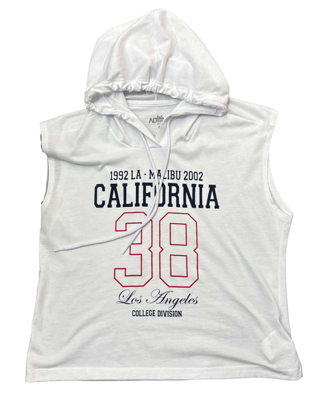 Tank Top Capucha Dama / CALIFORNIA 38 (9042769477855)