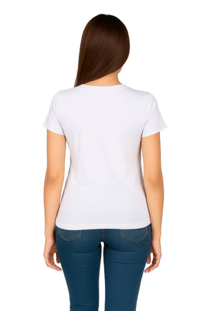 Playera Dama MC / CAPI MARIACHI  BLA (9095558168799)