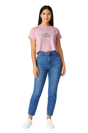 Playera Dama MC / THINGS  ROSA