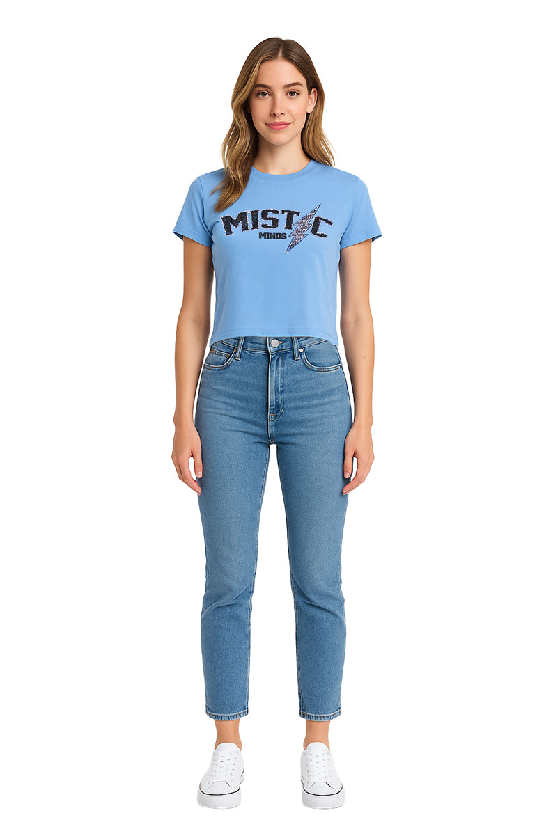 Playera Dama MC / MISTIC  DENIM