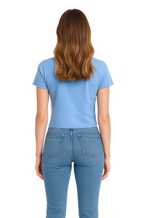 Playera Dama MC / MISTIC  DENIM