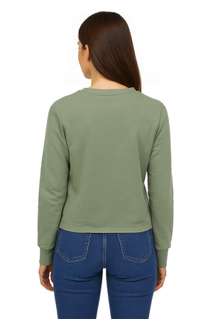 Sudadera Dama ML / GOLDEN OLIVO (9095742783711)