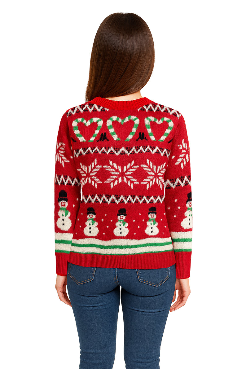 SWETER NAVIDEÑO MUÑECO CUELLO RED ROJO | Aditivo